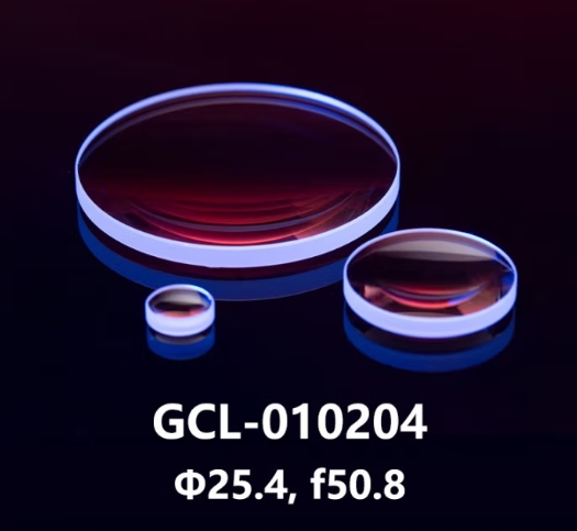 DHC GCL-0102系列Φ25.4 K9双凸透镜 大恒光电 GCL-010204 (zhyghf_17000103)